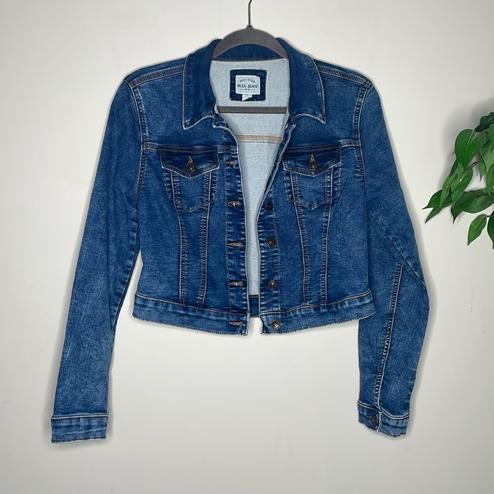 Wax Jean Basic Denim Jean Jacket